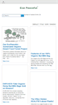 Mobile Screenshot of ecopeaceful.com